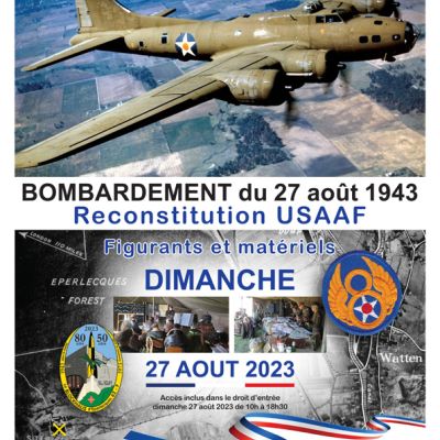 Bombing of 27 August 1943 - USAAF reconstruction